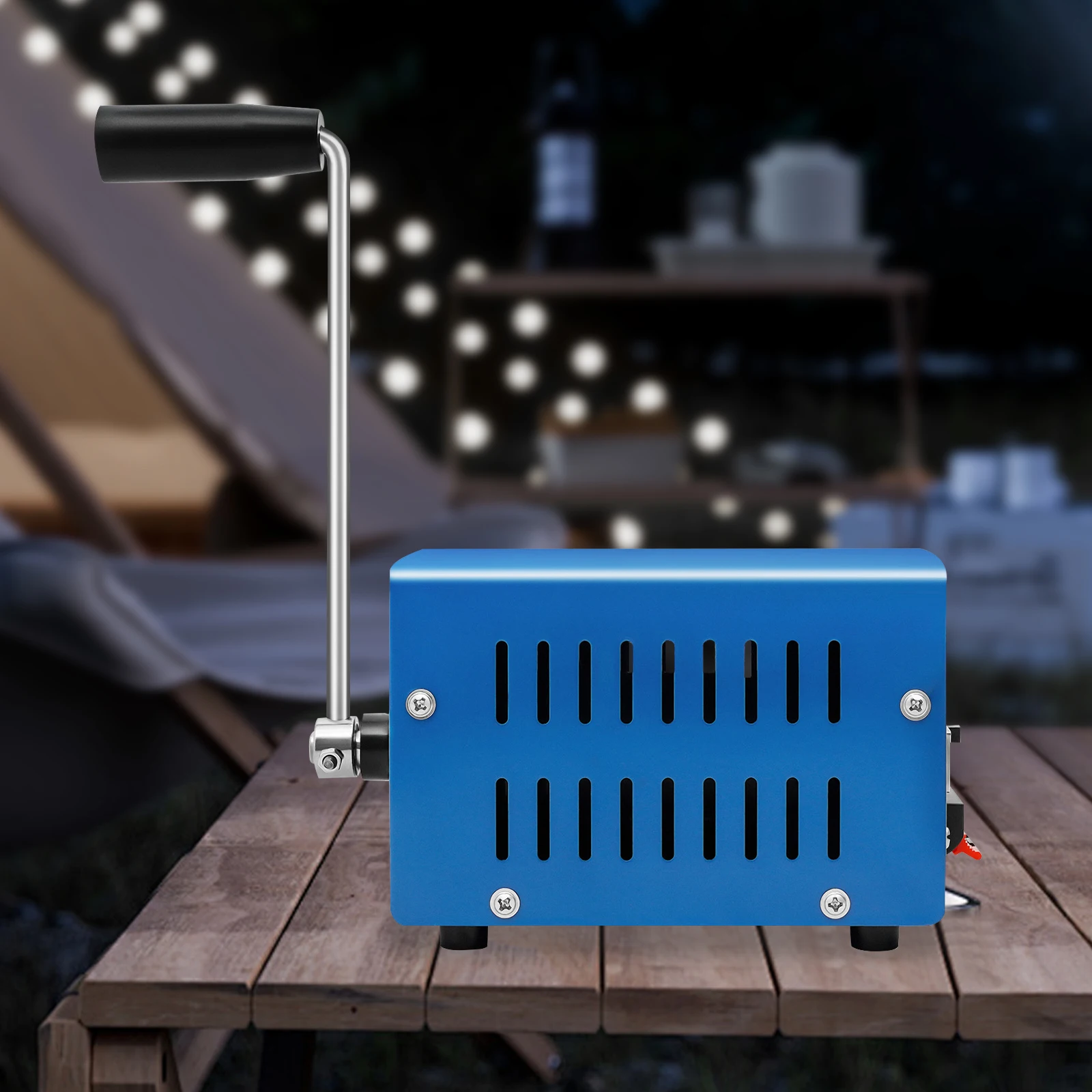 20W Hand Crank Generator, 6 Voltage Options Portable Emergency Charger for Outdoor Survival Emergency Power Bank - Image 17