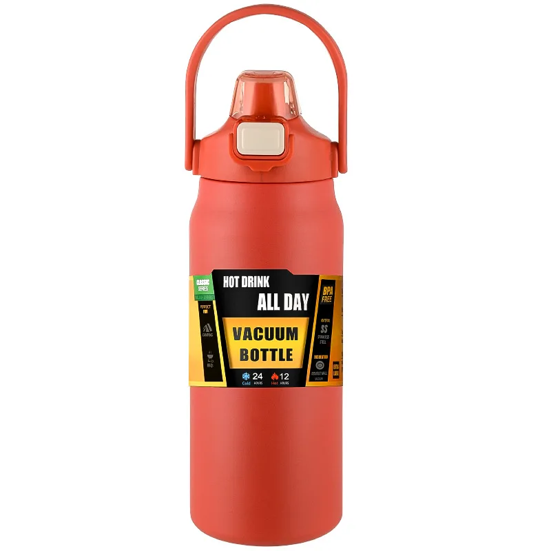 Portable Thermos with Straw 304 Stainless Steel Thermal Mug Tumbler Coffee Cup Sports Vacuum Flasks Cold and Hot Water Bottle - Image 15