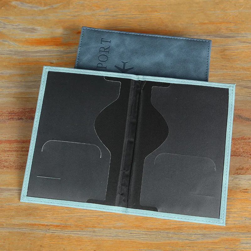 Lover The World Map Passport Cover Hot Stamping Simple Plane Women Men Travel Passport Case - Image 52