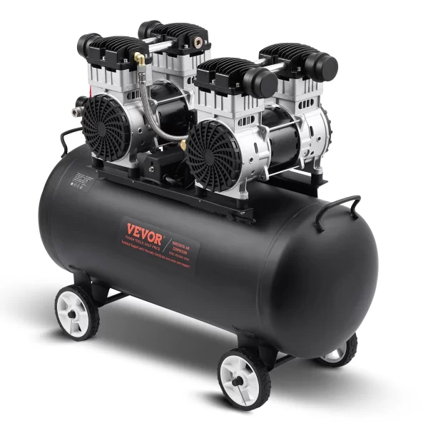 SucceBuy Air Compressor 750W/1450W/3000W Oil Free Air Compressor Quiet