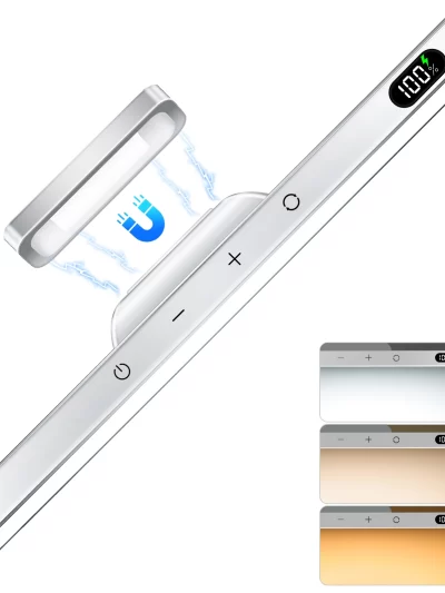 WILLED Touch Table Lamp Magnetic Desk Lamp Bulit-in 2500mAh Battery Rechargeable