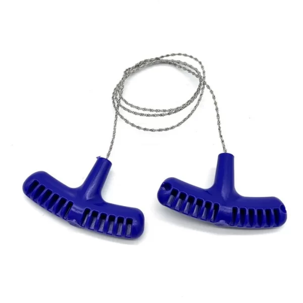 4-strand Stainless Steel Wire Saw with Handle Strong Outdoor Camping Survival Tool - Image 9