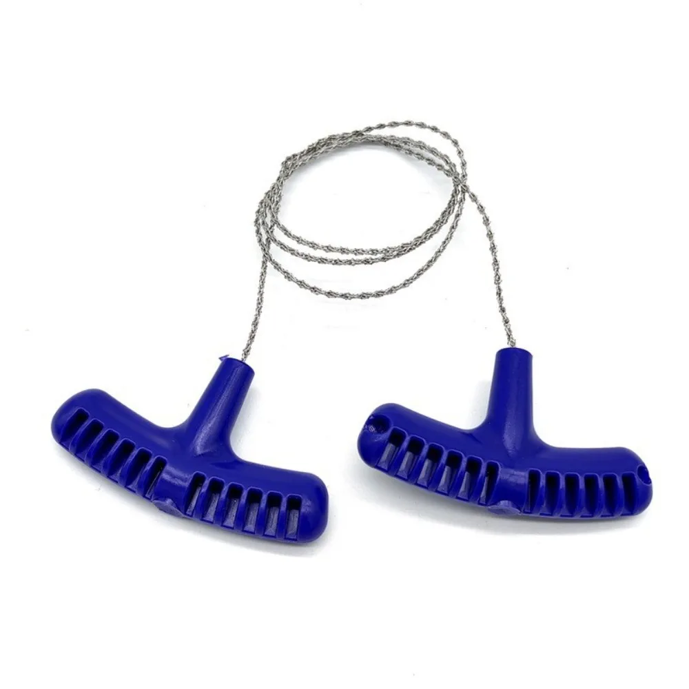 4-strand Stainless Steel Wire Saw with Handle Strong Outdoor Camping Survival Tool - Image 9