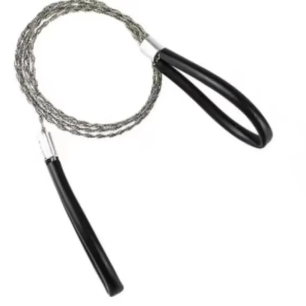 4-strand Stainless Steel Wire Saw with Handle Strong Outdoor Camping Survival Tool - Image 18