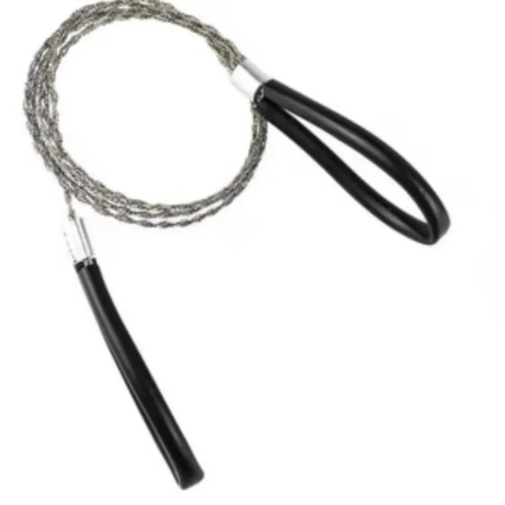 4-strand Stainless Steel Wire Saw with Handle Strong Outdoor Camping Survival Tool - Image 18