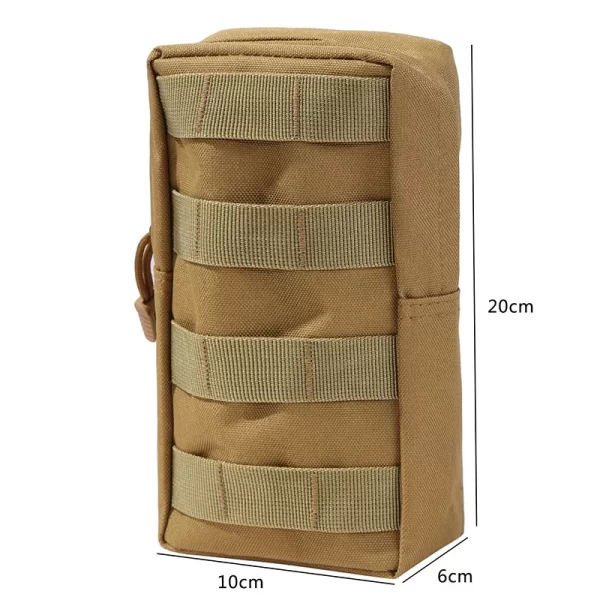 600D Oxford Outdoor Military Tactical Bag EDC Molle Tool Zipper Waist Accessories Durable Belt Como Pouch - Image 37