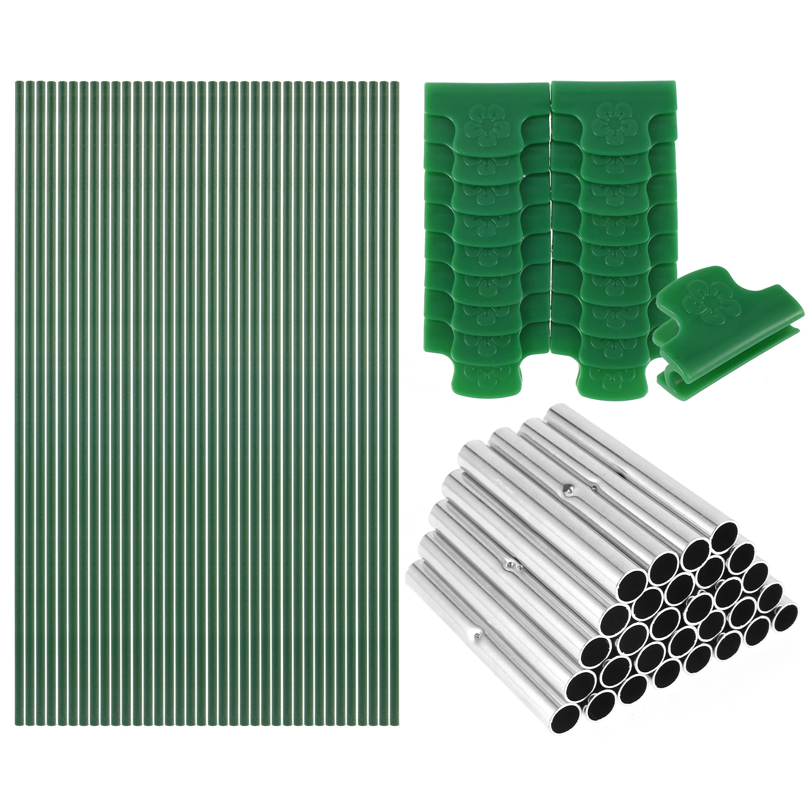Greenhouse Hoops Frame Tunnel Kit 17 Inches Long Detachable Garden Hoops Rust-Free Fiberglass Support Botan Awning grid - Image 7