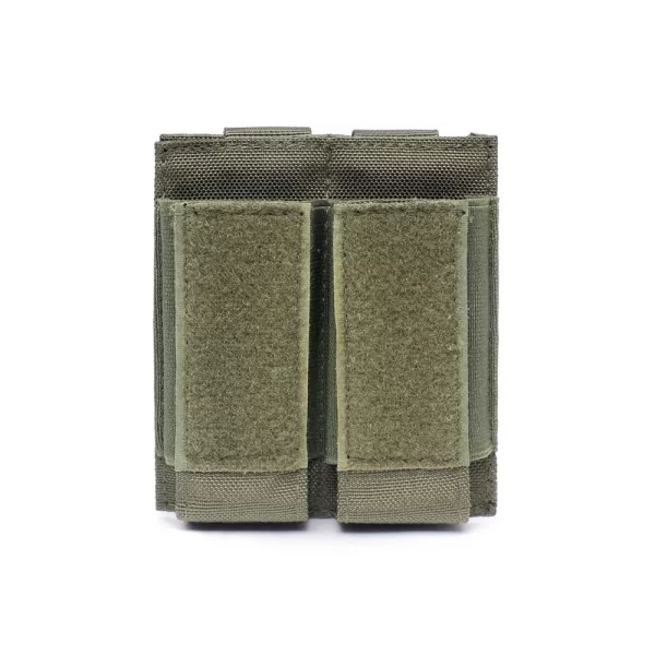 9mm Magazine Pouch Pistol Magazine Bag Tactical Fast Draw Pistol MOLLE Double Mag Pouch EDC Tool Kit Hunting Accessory - Image 17