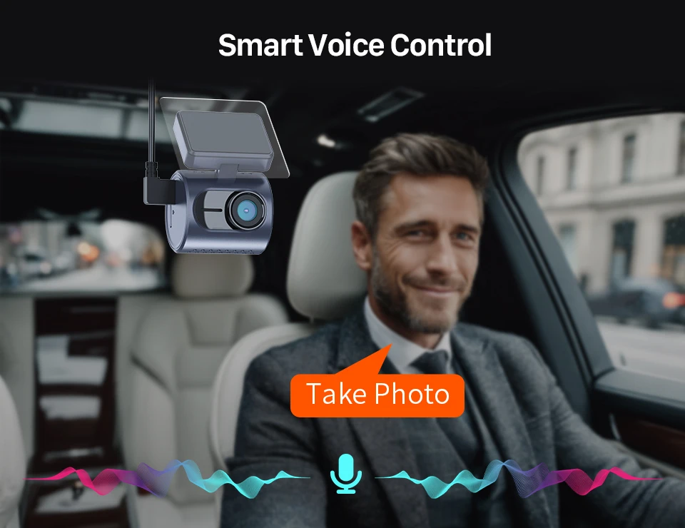 2K KAWA MINI 3 Pro Cameras for Car DVR Tiny Dash Cam 24 Parking Auto Video Recorder WiFi APP Voice Control Car dashcam - Image 13