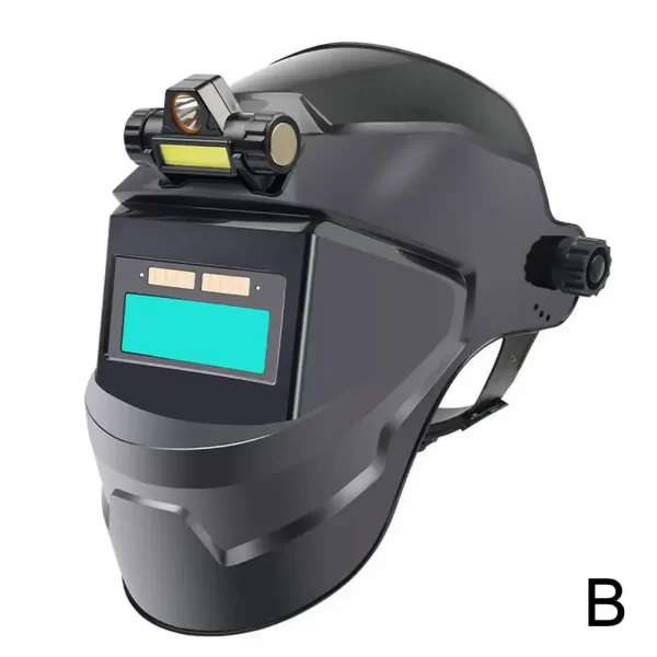 Welding Helmet Welder Mask With Rechargeable Headlight Automatic Dimming Electric Protective Mask For Arc Welding - Image 7