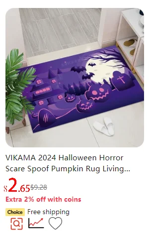 VIKAMA Silk Wool Rugs Children's Room Living Room Bedroom Tie-Dye Non-Slip Washable - Image 34