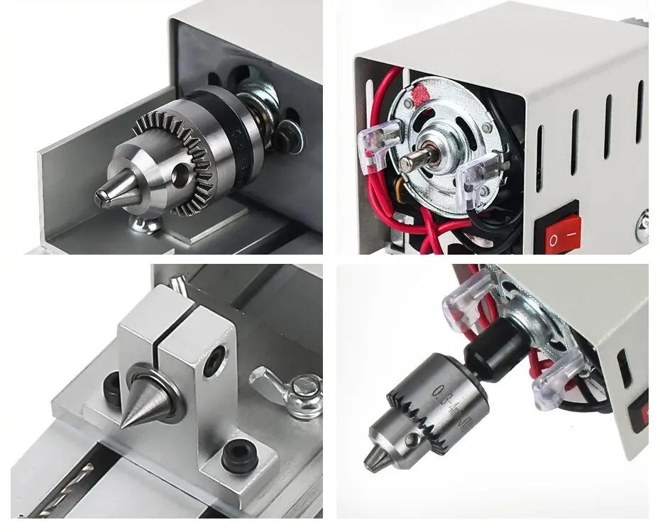 12-24V Buddha Bead Machine Multifunction Mini Lathe Compact Lathe Turning Center for Wood Sanding Polishing Jewelry Rotary Tools - Image 23