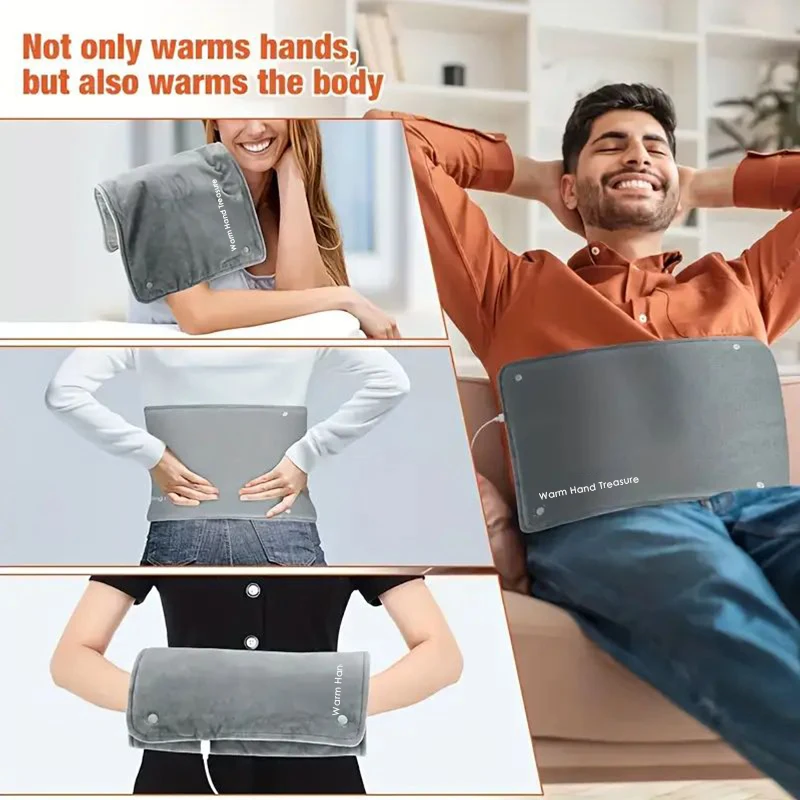 New Graphene Quick Heating Warming Pad with Adjustable Temperature and Timing USB Power Supply - Image 5