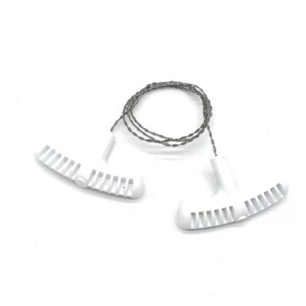 4-strand Stainless Steel Wire Saw with Handle Strong Outdoor Camping Survival Tool - Image 14
