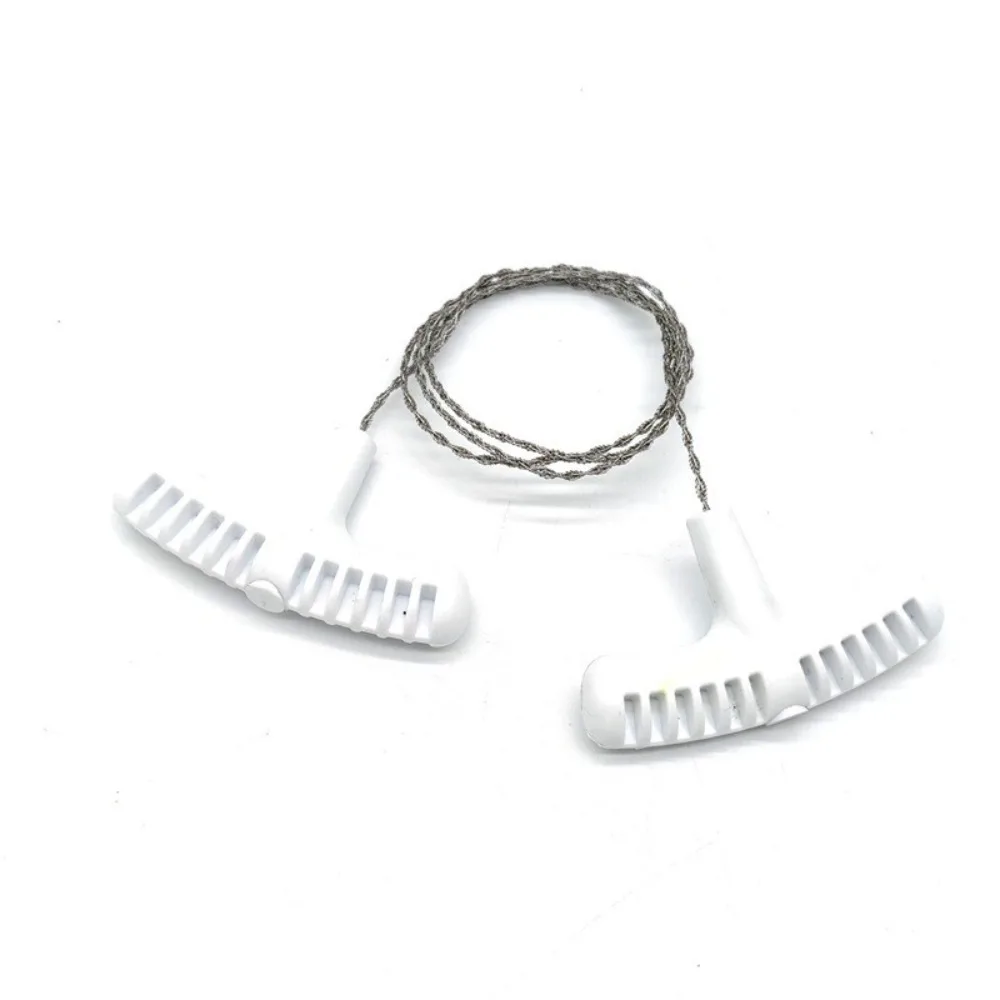 4-strand Stainless Steel Wire Saw with Handle Strong Outdoor Camping Survival Tool - Image 14