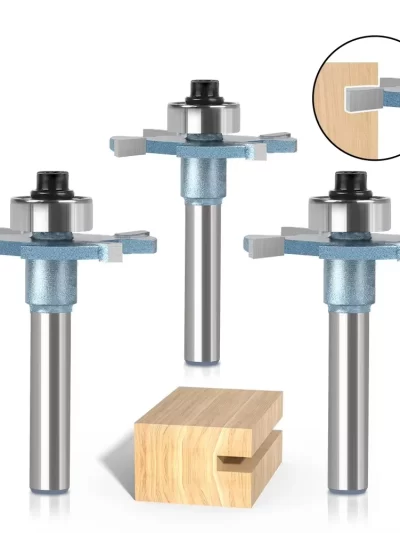 Wood Router 1/4in 6mm Shank Straight End Mill Trimmer Cleaning Flush Trim Corner Round Cove Box Bits Tool Milling Cutter New
