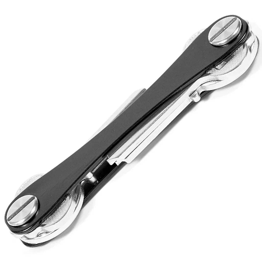 Smart key chain Mini Key Organizer Compact Key Wallet Aluminum - Image 16