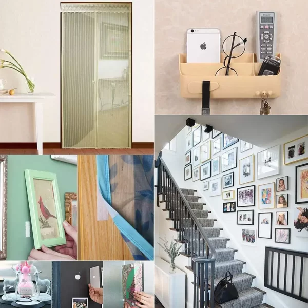 1-10M Velcros Self Adhesive Hook and Loop Tape Fastener House Diy Magic Tap Auto Double Sided Roll Strong Glue Home Strap Strips - Image 16