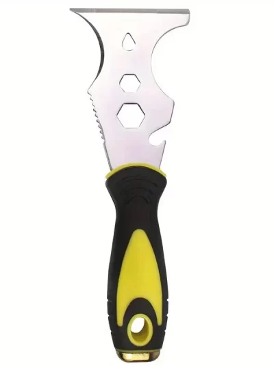 1pc 15 In 1 Multi Use Putty Knife Stainless Steel Paint Scraper