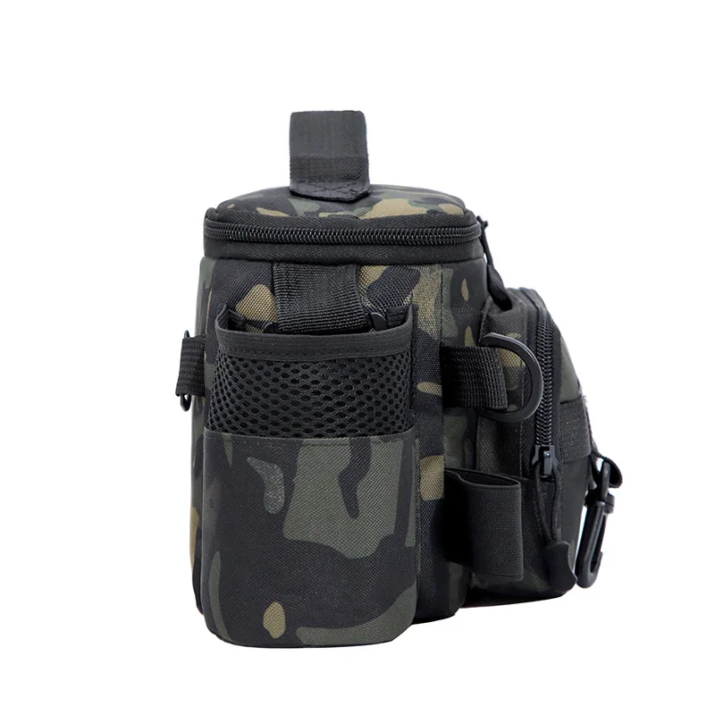Multifunctional Fishing Tackle Shoulder Bag Storage Bag Portable Fishing Rod Holder - Image 20