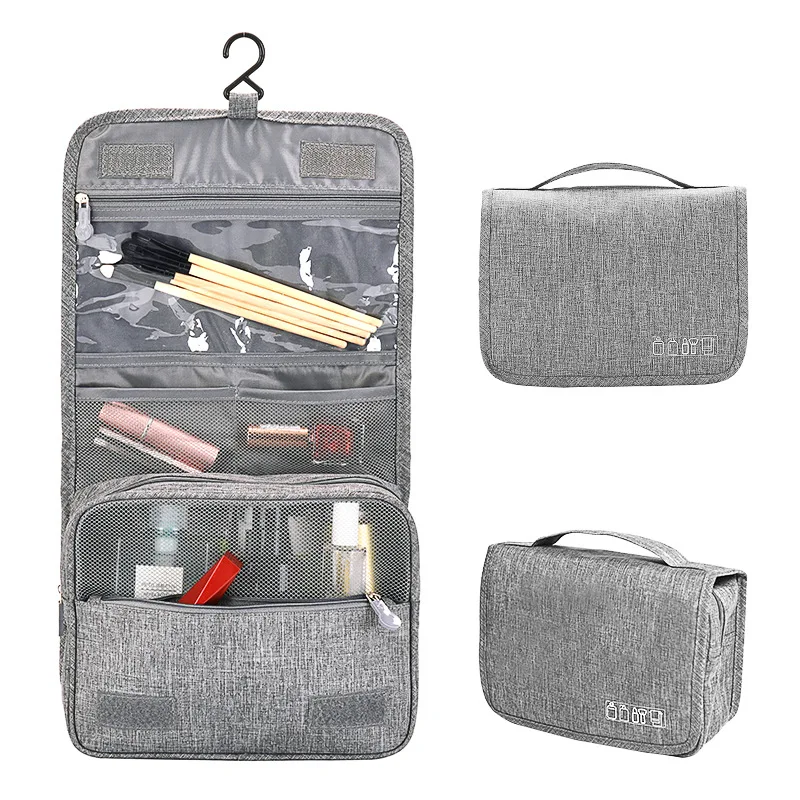 Oxford Fabric Men Business Portable Storage Bag Toiletries Organizer Women Cosmetic Bag Waterproof - Image 2