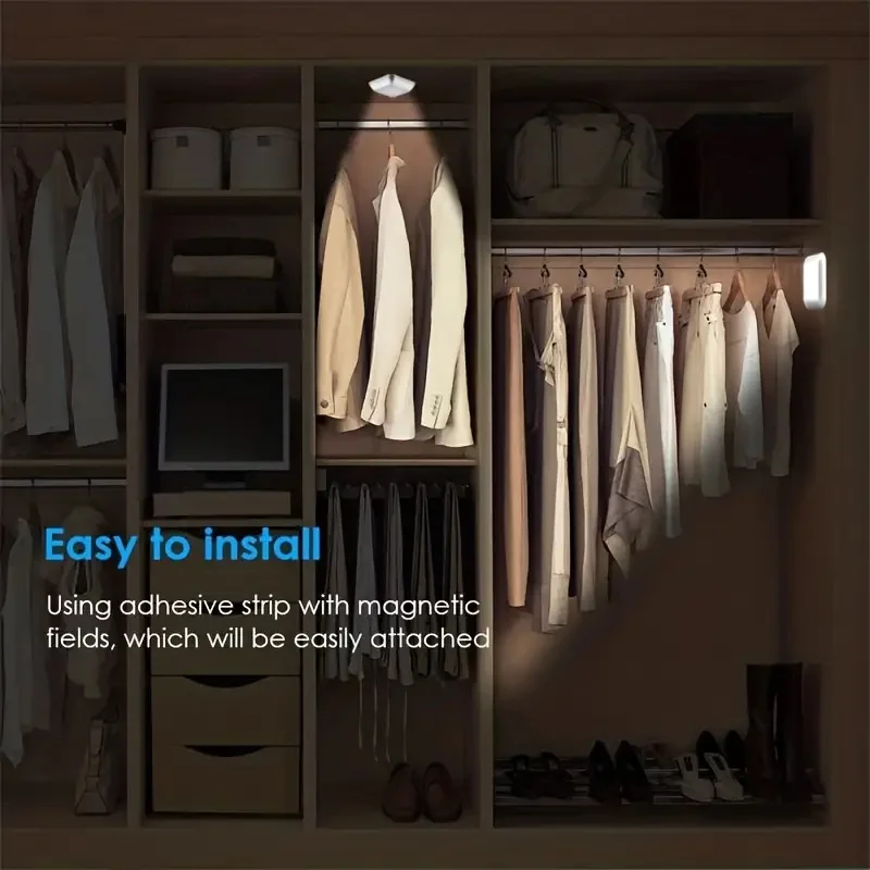 LED Night Light Smart Motion Sensor Night Light 3A Battery-powered - Image 21