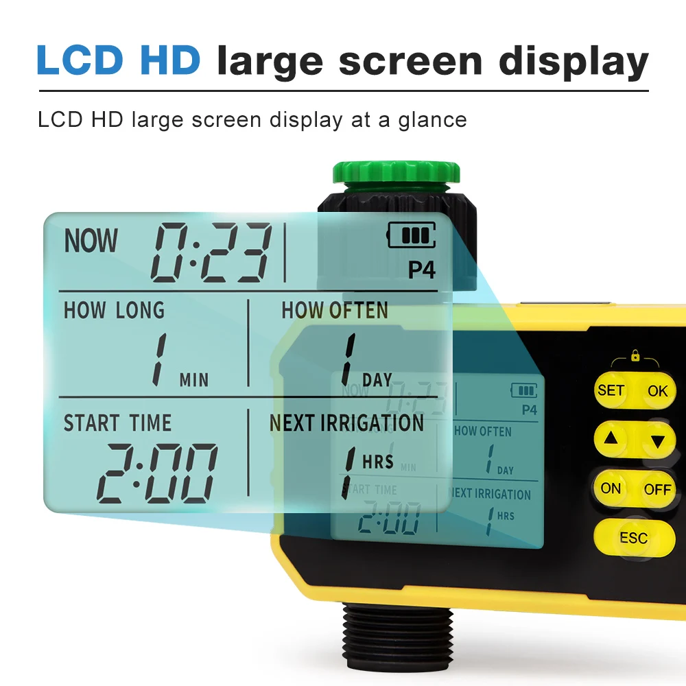 New 1/2 Outlets Solar Irrigation Timer Smart APP Control Automatic Irrigation System Outdoor Water Timer Garden Watering Tool - Image 26