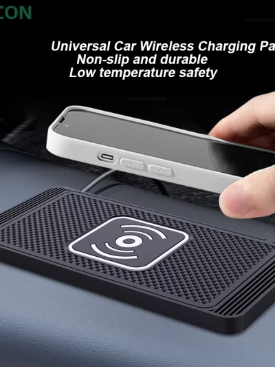 Car Wireless Charger for Iphone 16 15 15 Pro Max 14 13 12 X Samsung S24 S23 Wireless