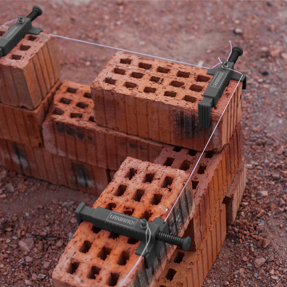 2/4/6pcs Bricklaying Leveling Construction Tool 9-12 Cm Brick Liner Wire Runner - Image 5