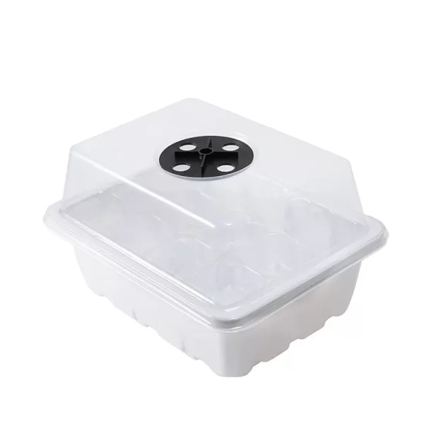 12-well Plastic Seedling Pot Succulent Sowing Seedling Box - Image 7