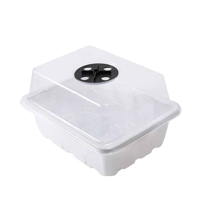 12-well Plastic Seedling Pot Succulent Sowing Seedling Box - Image 7