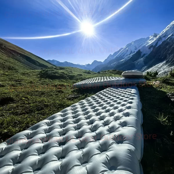 Light Tour R value 7.5 Camping Inflatable Mattress Outdoor Portable Sleeping Pad Ultralight - Image 26
