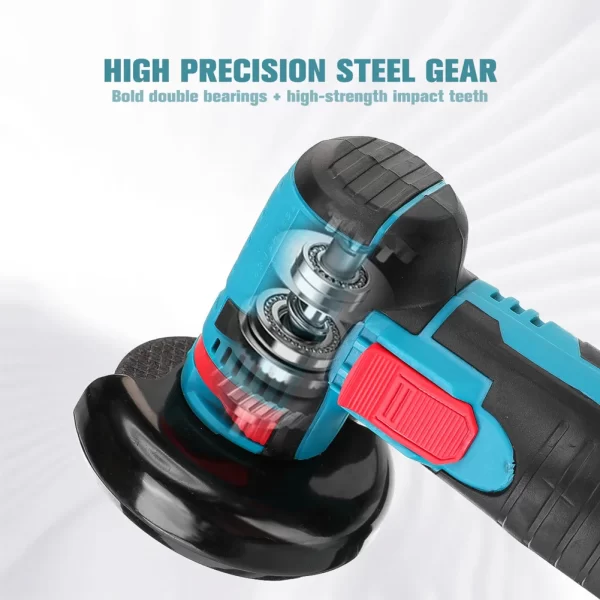 12V Cordless Electric Angle Grinder 19500rpm Lithium Battery Mini Polishing Grinding Machine Diamond Cutting Power Grinder - Image 27