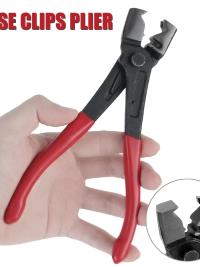 Vise Car Hose Oil Hose Crimping Plier Car Repair Hand Tool R Type Hand-held Tools Water Pipe Clamp Collar Hose Clip Clamp Pliers