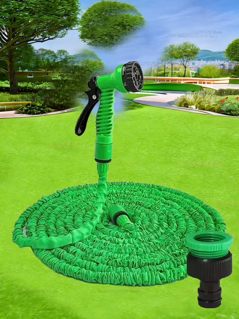 Retractable Magic Garden Hose High Pressure Car Wash Water Gun Watering Device - Image 15