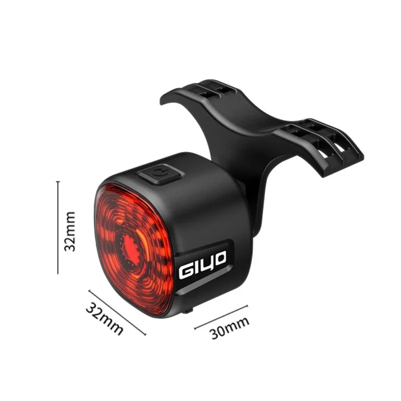 Bicycle Smart Brake Tail Light Mtb Road Bike Auto Brake Sensing Light Sb Rechargeable Ipx6 Waterproof Led Warning Rear Lamp - Image 9