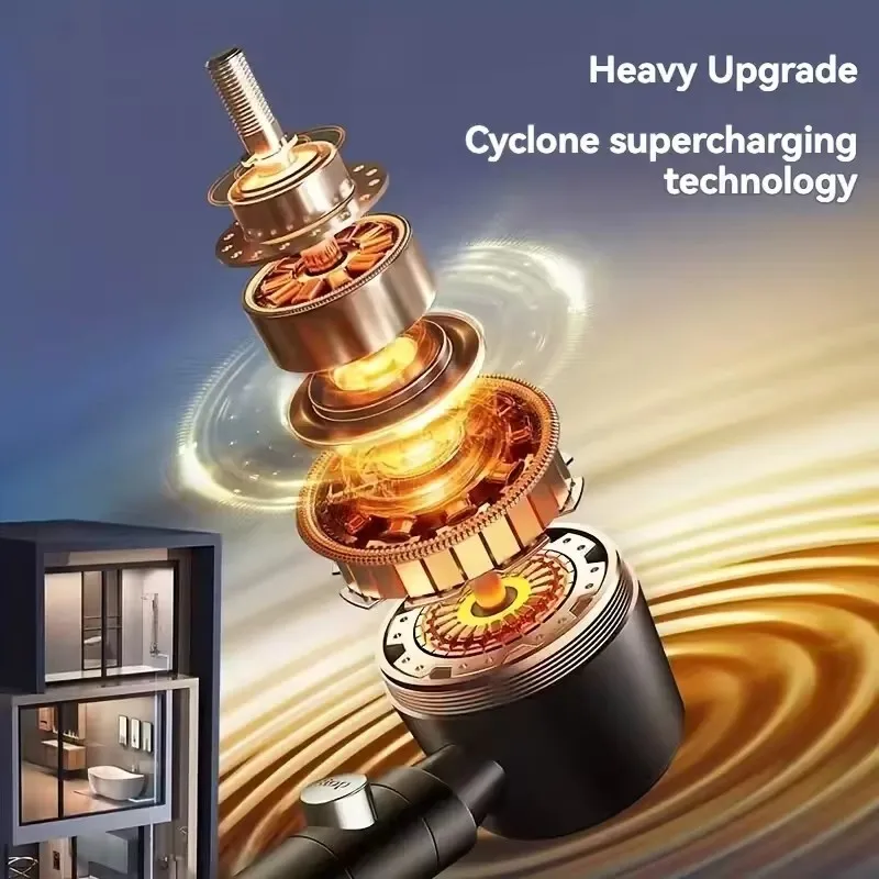 New High Pressure Water Saving Filter Shower Head 5 Modes Handheld Shower Head - Image 3