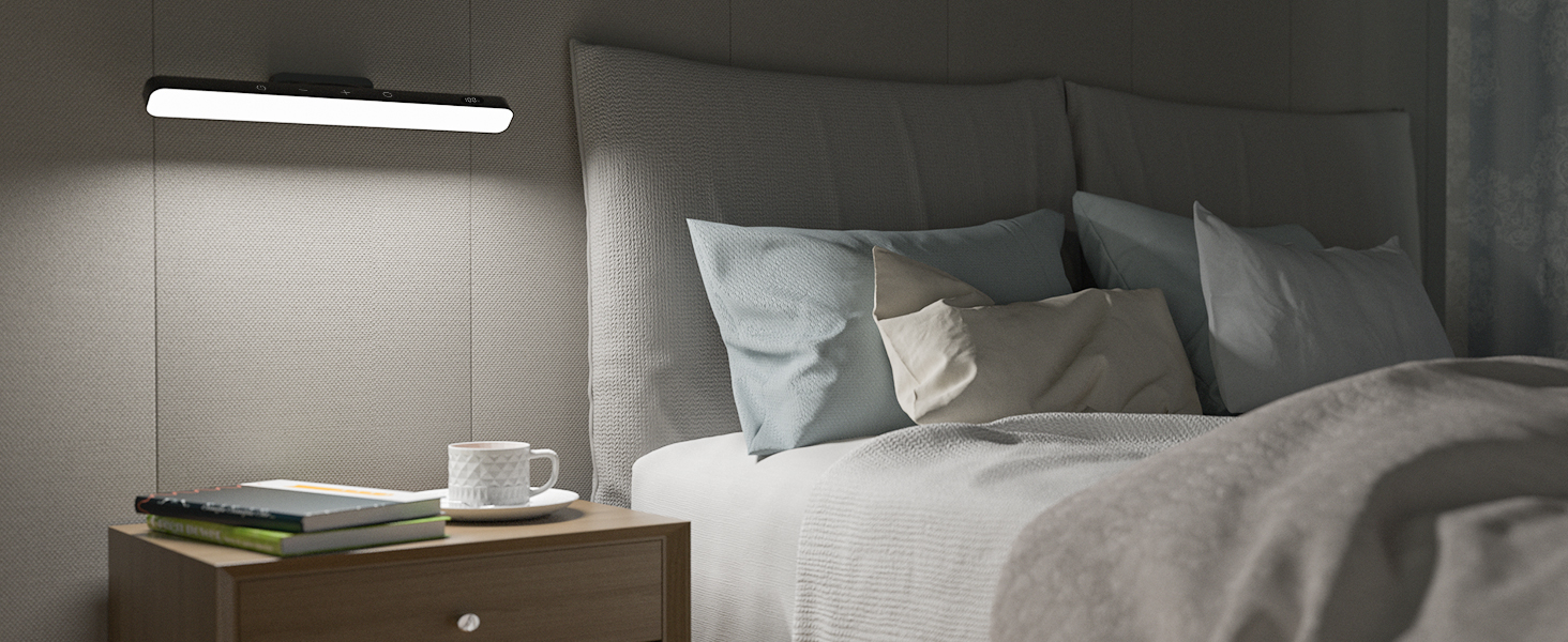 WILLED Touch Table Lamp Magnetic Desk Lamp Bulit-in 2500mAh Battery Rechargeable - Image 24