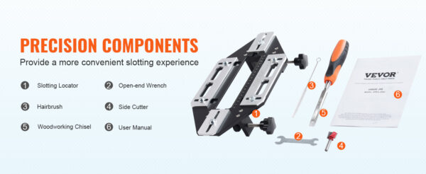 SucceBuy Door Hinge Jig Aluminum Alloy Woodworking Hole Opener Slotting Locator Hinge Template Jig - Image 13