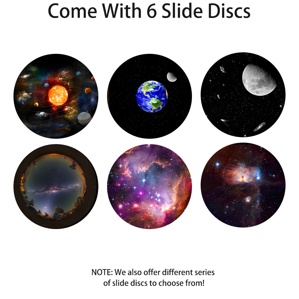 Night Light Galaxy Projector Starry Sky Projector Planetarium Lamp 6 Pack (Projector Not Included) - Image 25