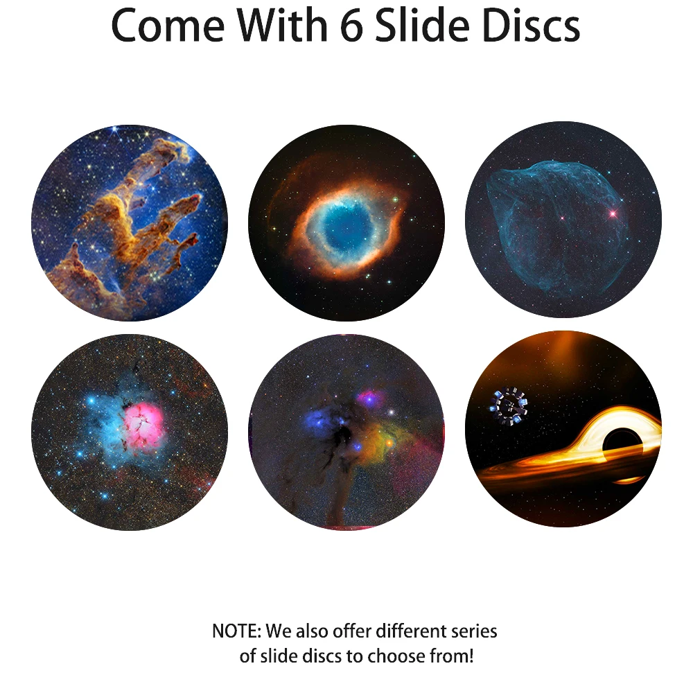 Night Light Galaxy Projector Starry Sky Projector Planetarium Lamp 6 Pack (Projector Not Included) - Image 26