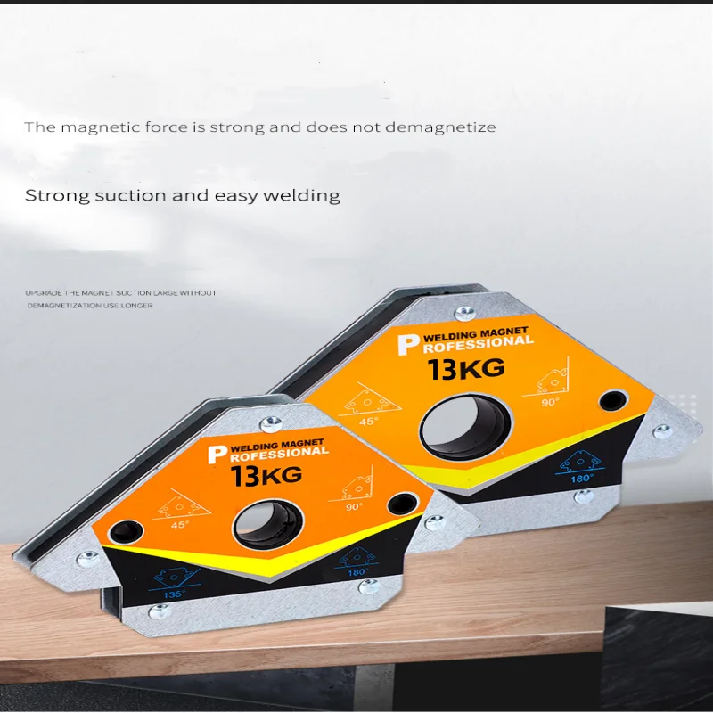 2pcs 13KG Magnetic Welding Holders Angle Solder Arrow Magnet Weld Fixer Positioner - Image 2