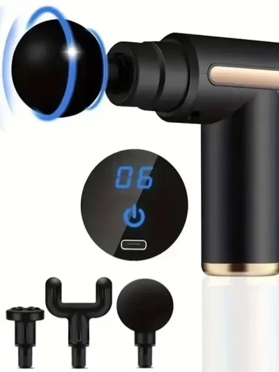 Mini Muscle Massage Gun Protable Body Massager Deep Handheld Percussion Massager