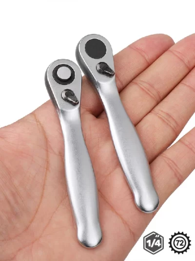 Mini treble 1/4 Ratchet Wrench Double Ended Quick Socket Ratchet Wrench Screwdriver Hex Torque Wrenches