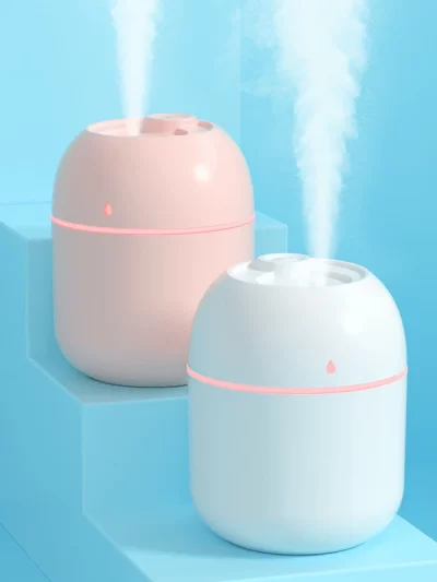 Portable USB Ultrasonic Air Mini Humidifier Essential Oil Diffuser Car Purifier Aroma Anion Mist Maker with LED Lamp Lighting