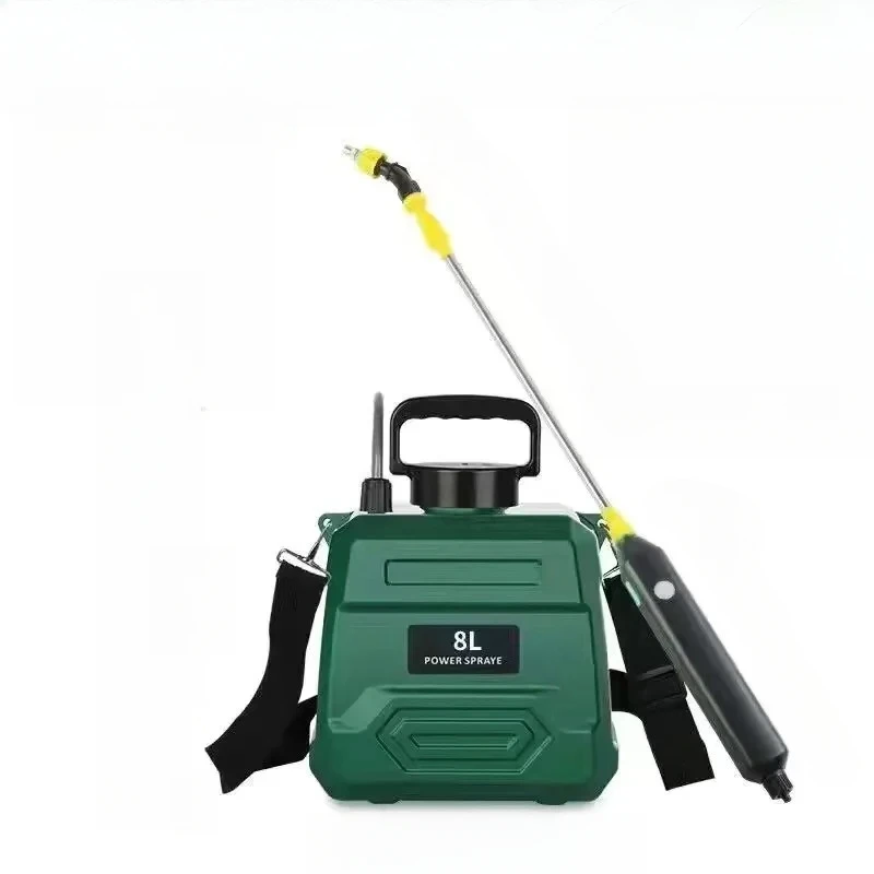 New 8-liter agricultural spray, high pressure sprayer backpack type, electric irrigation disinfection pesticide spray - Image 8