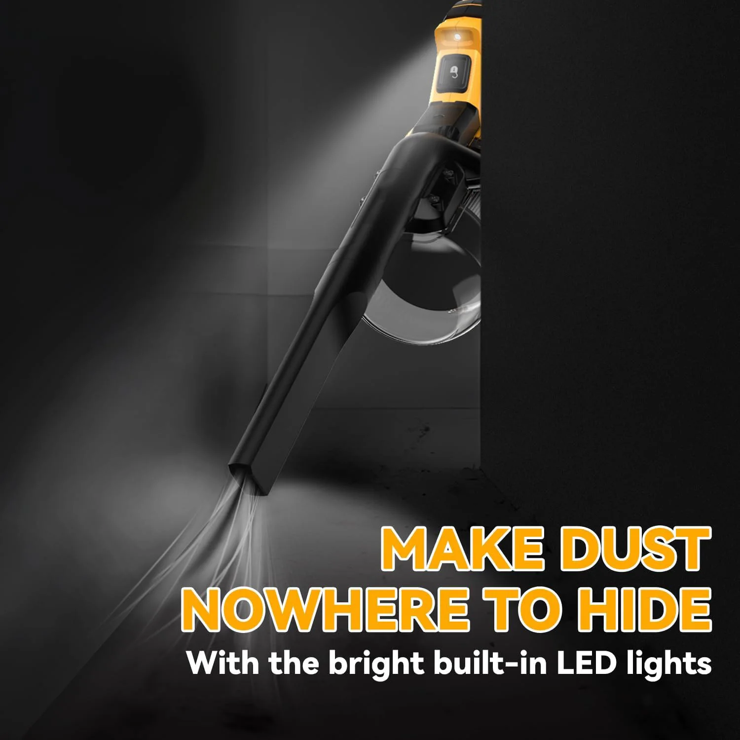 5 in 1 Handheld Electric Vacuum Cleaner with 400W Powerful Motor, 46 CFM Portable Hand Vacuum for Floor, Carpet, Car for Dewalt - Image 5