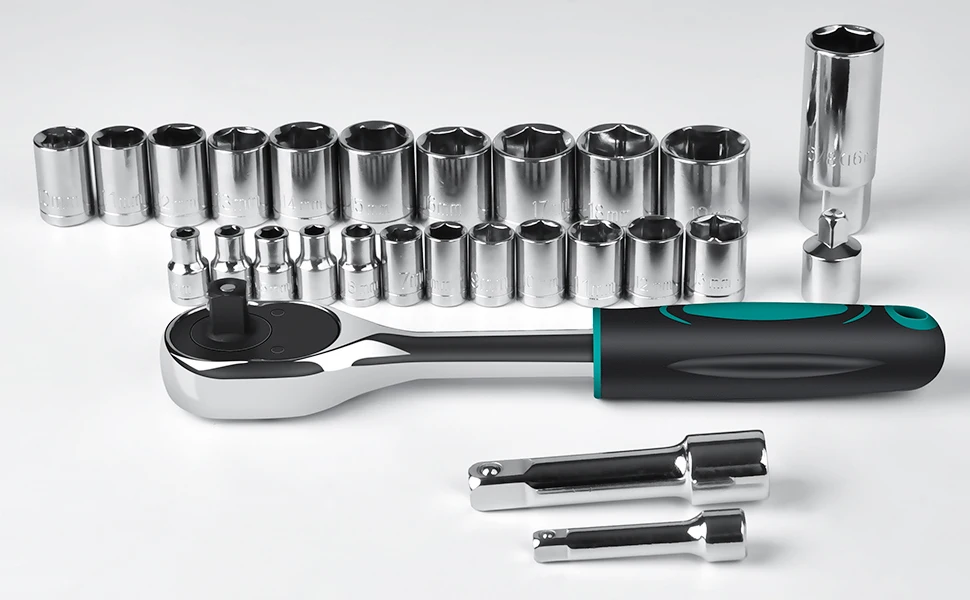 Home Repair Tool Kit - 198 Piece General Home/Auto Repair Tool Set, General Mechanic Tool Set - Image 9