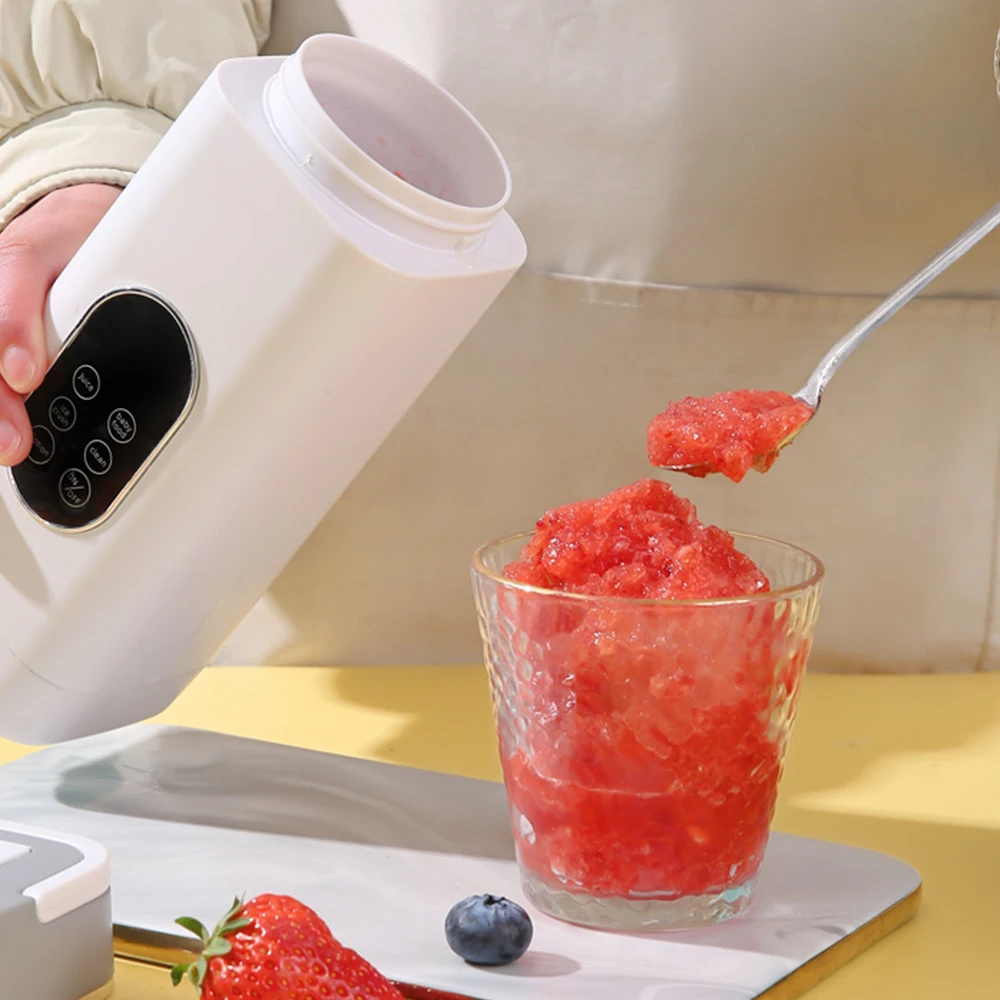 6 Blades Electric Juicer Cup 2 Cups For Travel Portable Juicer Mixer Usb Charge - Image 29