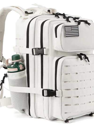 25L/45L Tactical Backpack for Men and Women Outdoor Survival Bug Out Bag Small School Rucksack